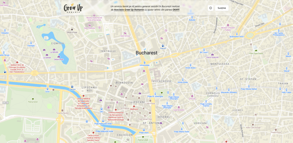 Bucureștenii au la îndemână o nouă platformă care ușurează procesul de sesizare a autorităților în cazul identificării problemelor cetățenilor, cu ajutorul inteligenței artificiale.