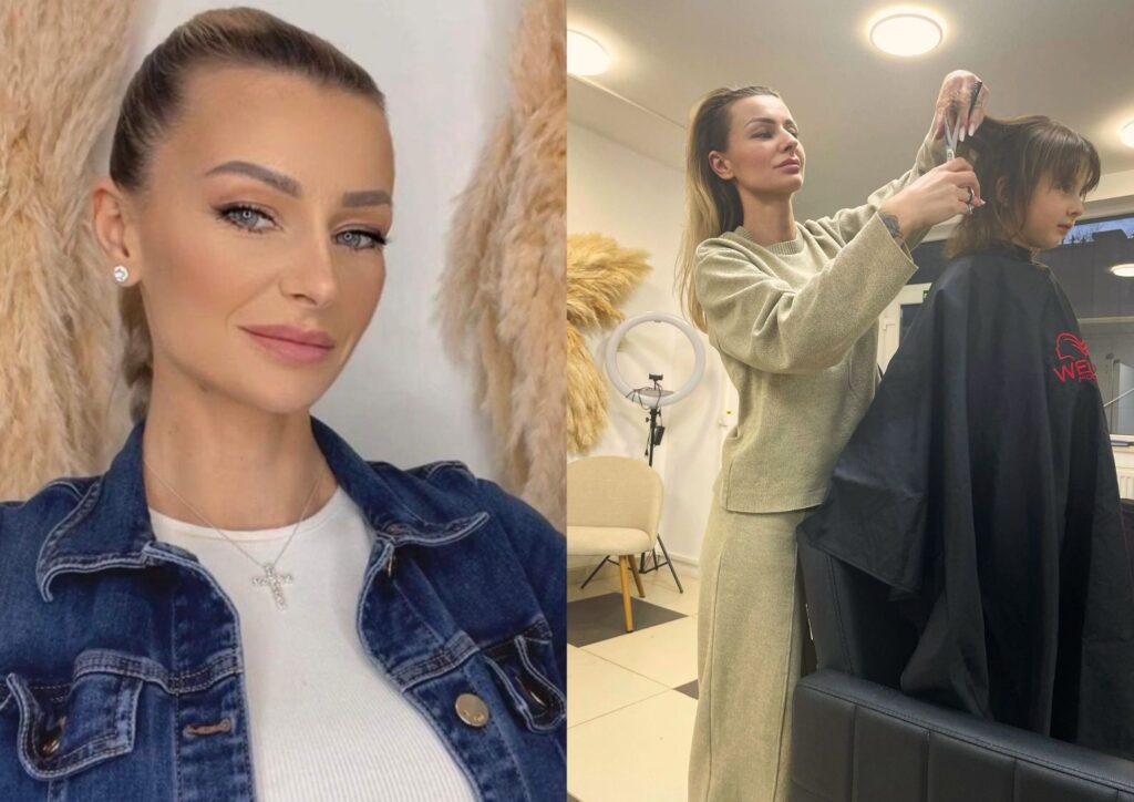 Raluca Luca hairstylist și fondator al salonului LR Clinic Hair din Cluj oferă servicii gratuite pentru copiii din medii defavorizate