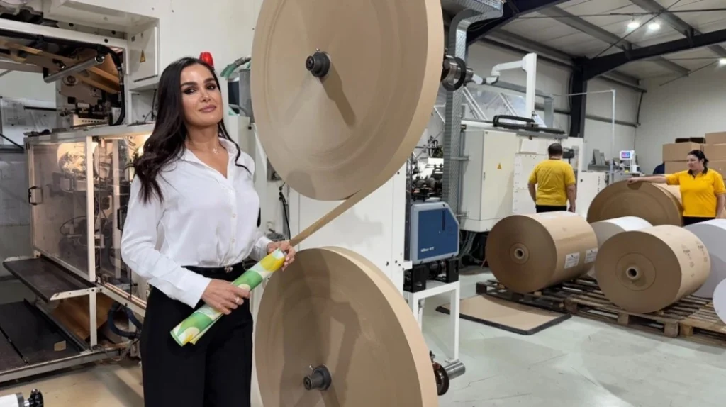 Nadia Stoian, director operațional la Exonia, prima fabrică de hârtie cerată din estul Europei
