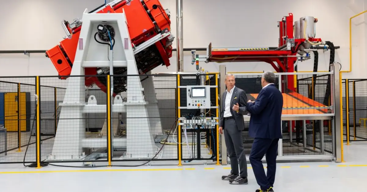 Interior al unei fabrici Karcher- Hacking Work.