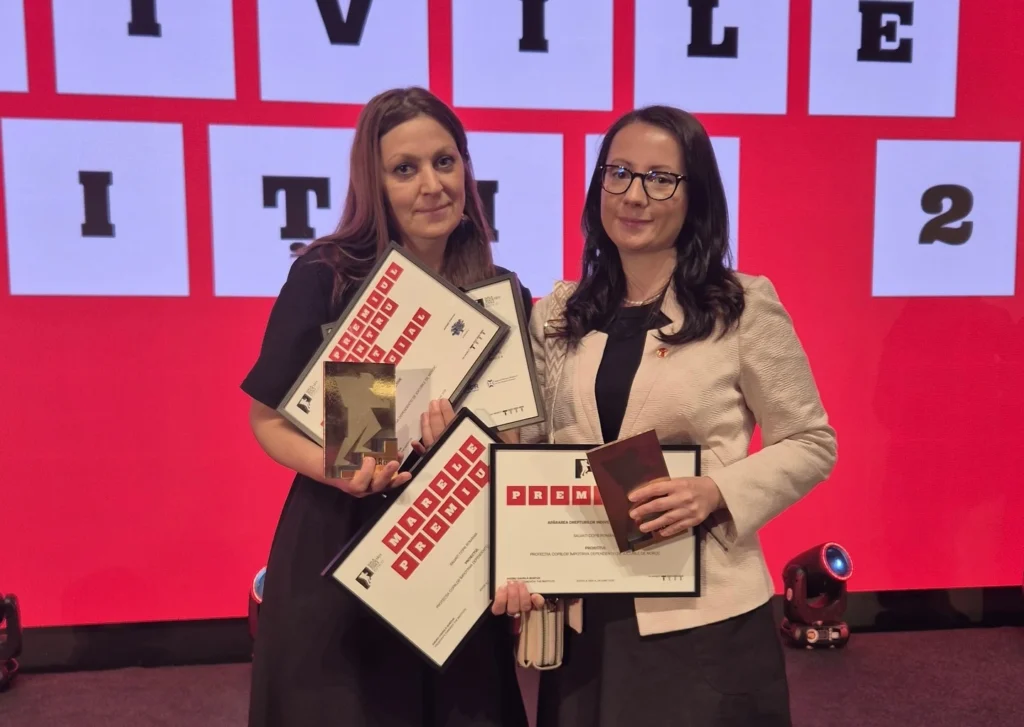 Salvați Copiii România a câștigat Marele Premiu al Galei Societății Civile 2025