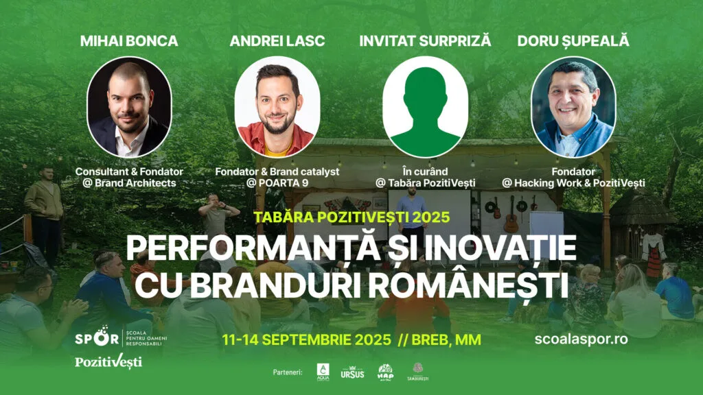 Tabăra PozitiVești - o experiență intensivă unde vei învăța ce poți face mai bine în businessul tău