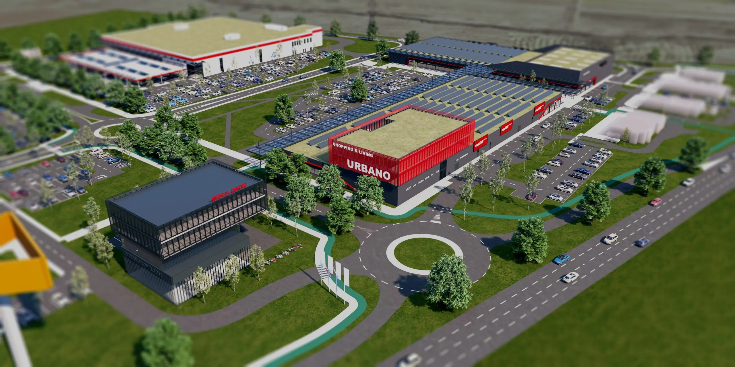 Urbano Shopping & Living, parc comercial finanțat de Banca Transilvania