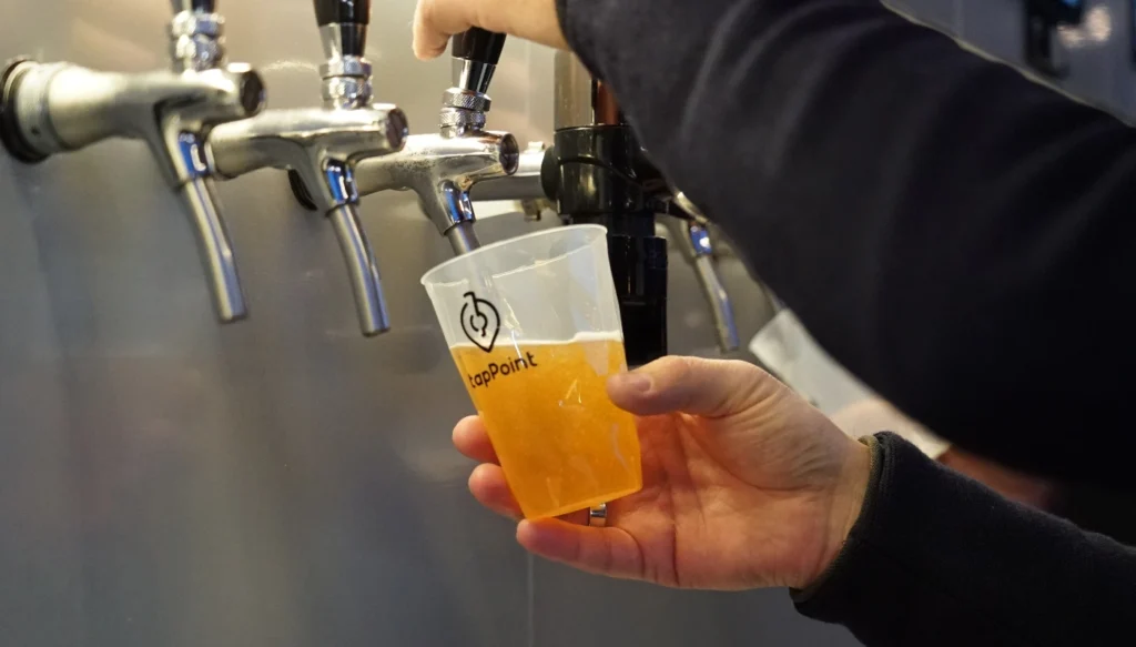 TapPoint îți garantează că plătești exact aceeași cantitate pe care ți-o pui în pahar.