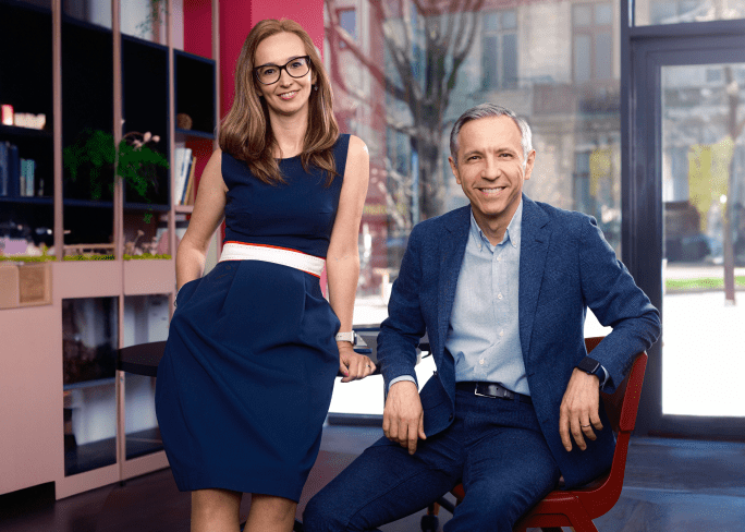 Raluca Raschip și Cosmin Alexandru, fondatorii Teamology Institute