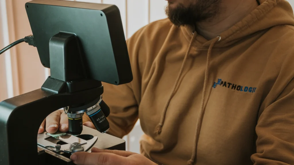 Telemicroscopul permite evaluarea de la distanță a lamelor de Babeș-Papanicolaou, fără prezența medicului la fața locului