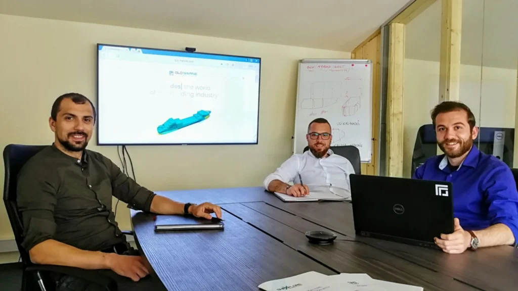 Alin Pohilca, Liviu Galatanu si Liviu Moise, GLO MARINE