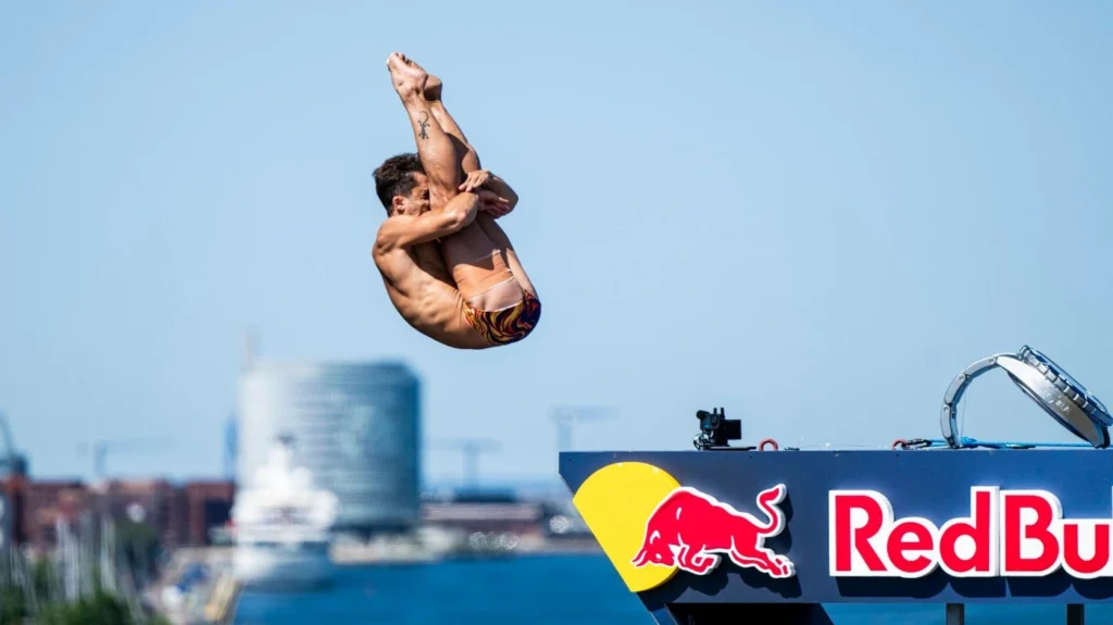 Constantin Popovici la Copenhaga Red Bull Cliff Diving World Series
