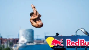 Constantin Popovici la Copenhaga Red Bull Cliff Diving World Series