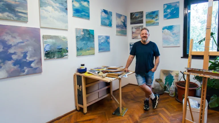 Bogdan Mihai Radu, pictorul român care a ajuns în marile galerii ale Londrei și în colecția regelui Charles